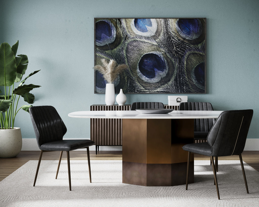 Clinton Dining Chair - Bronze - Bravo Black