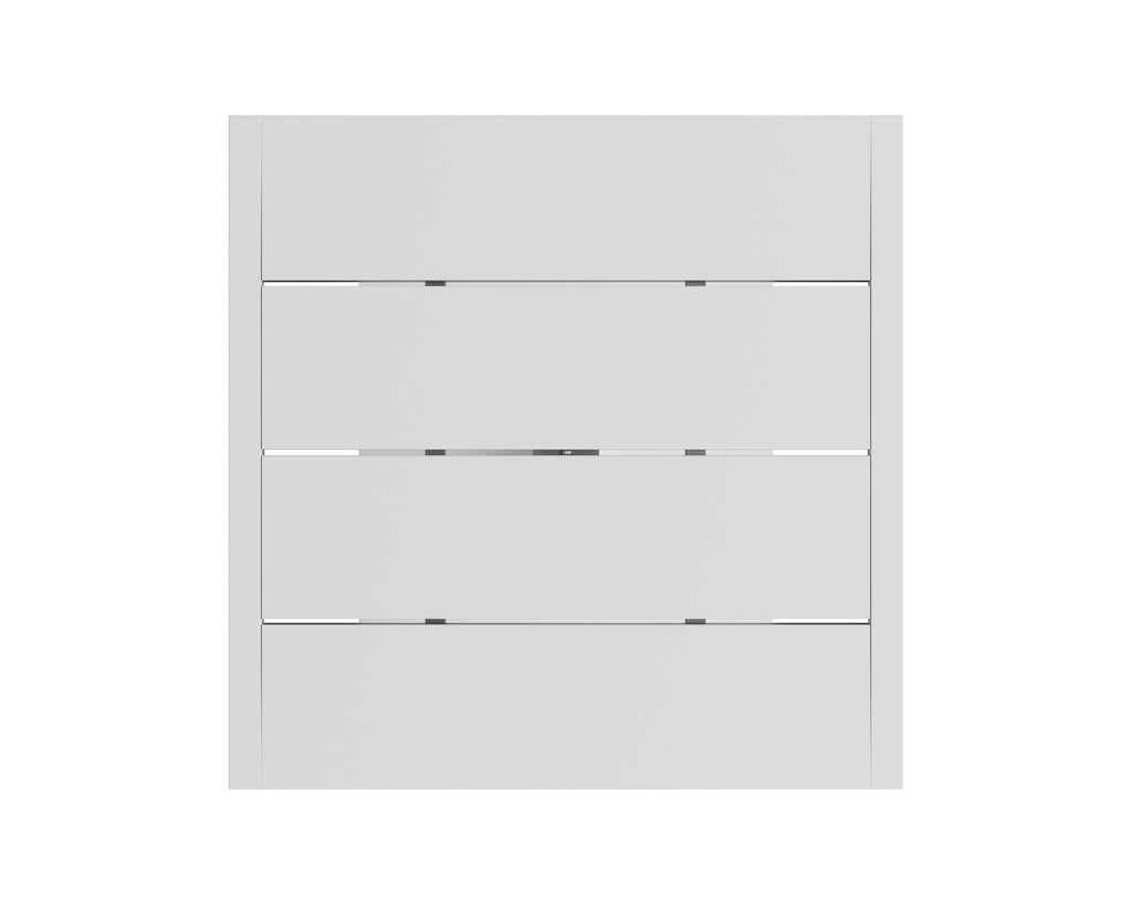 Merano Bistro Table - Square - White - 32"