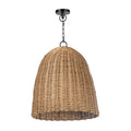 Beehive Outdoor Pendant Small | Weathered Natural