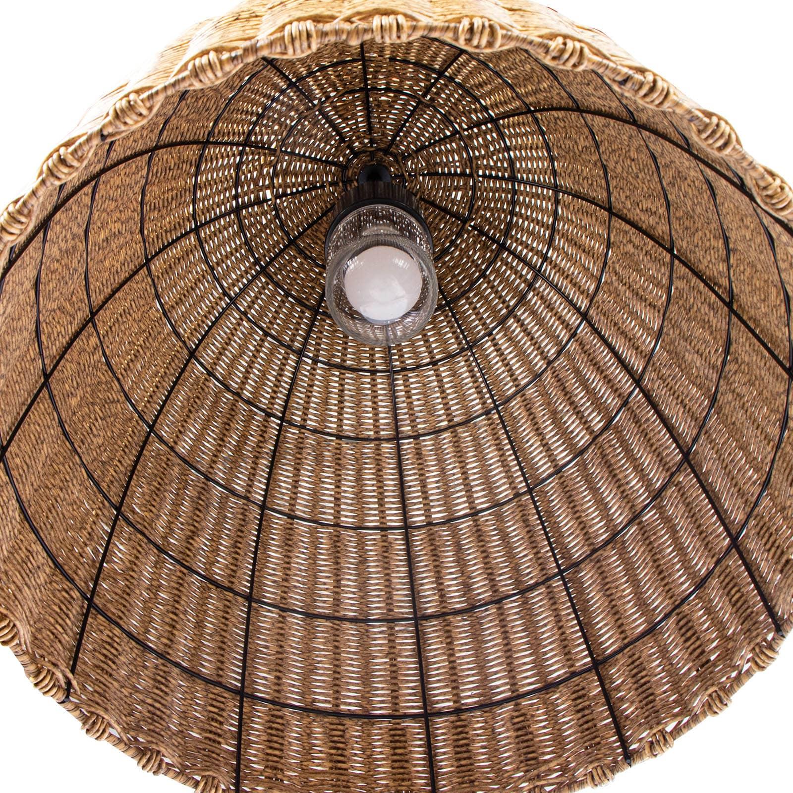 Beehive Outdoor Pendant Large | Weathered Natural