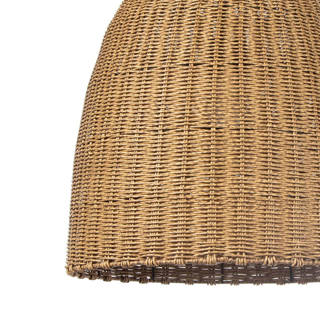 Beehive Outdoor Pendant Large | Weathered Natural