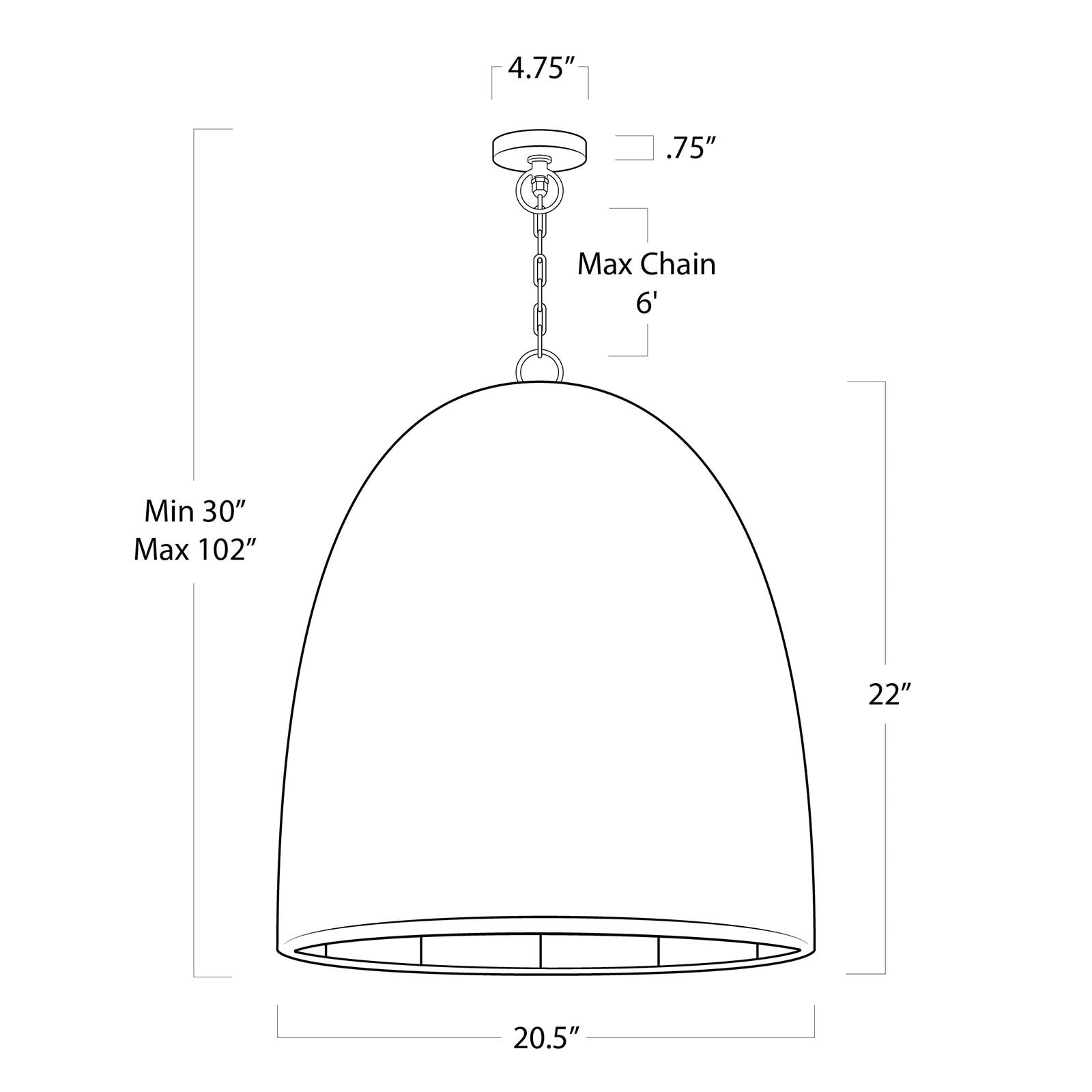 Beehive Outdoor Pendant Large | Weathered Natural