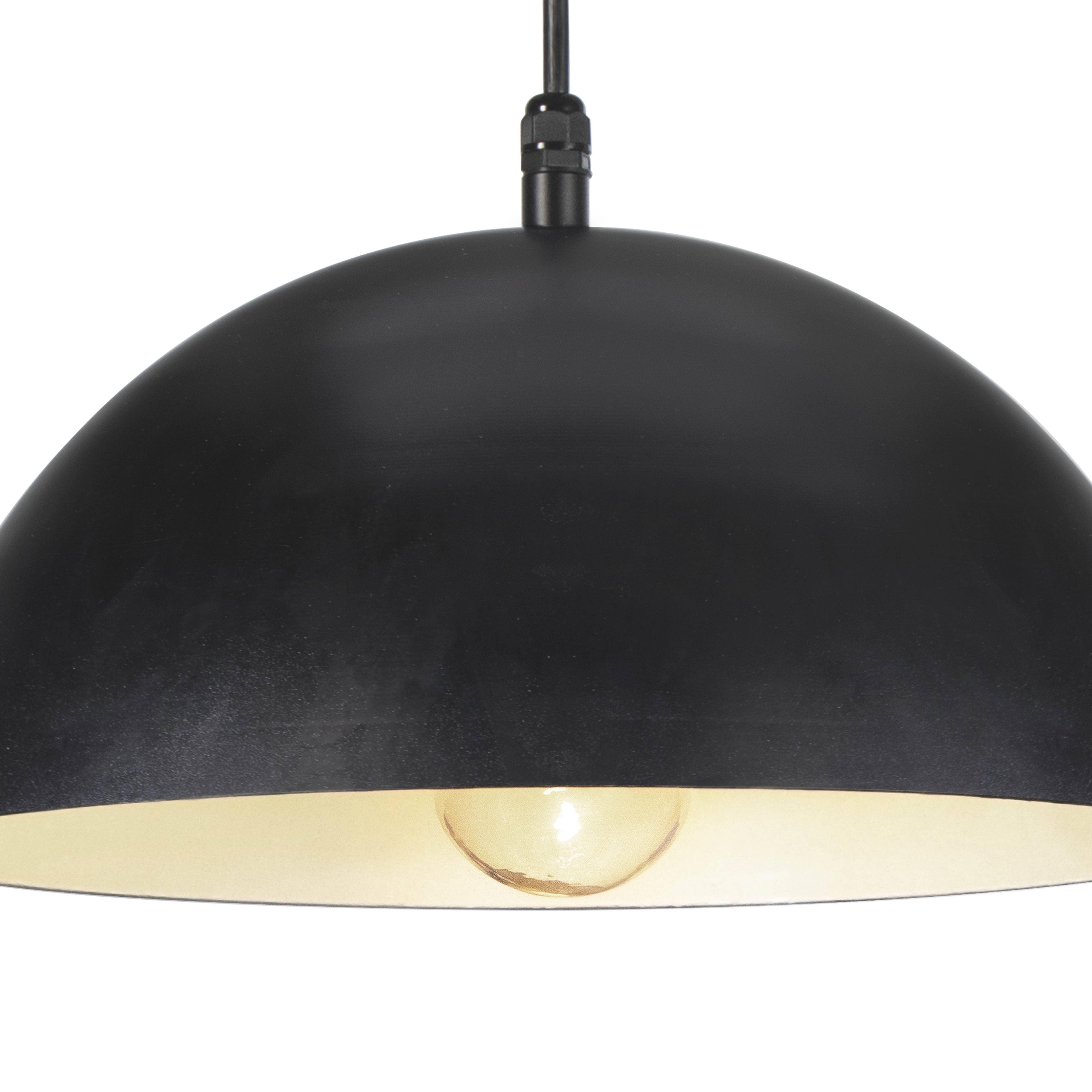 Peridot Outdoor Pendant Small | Black