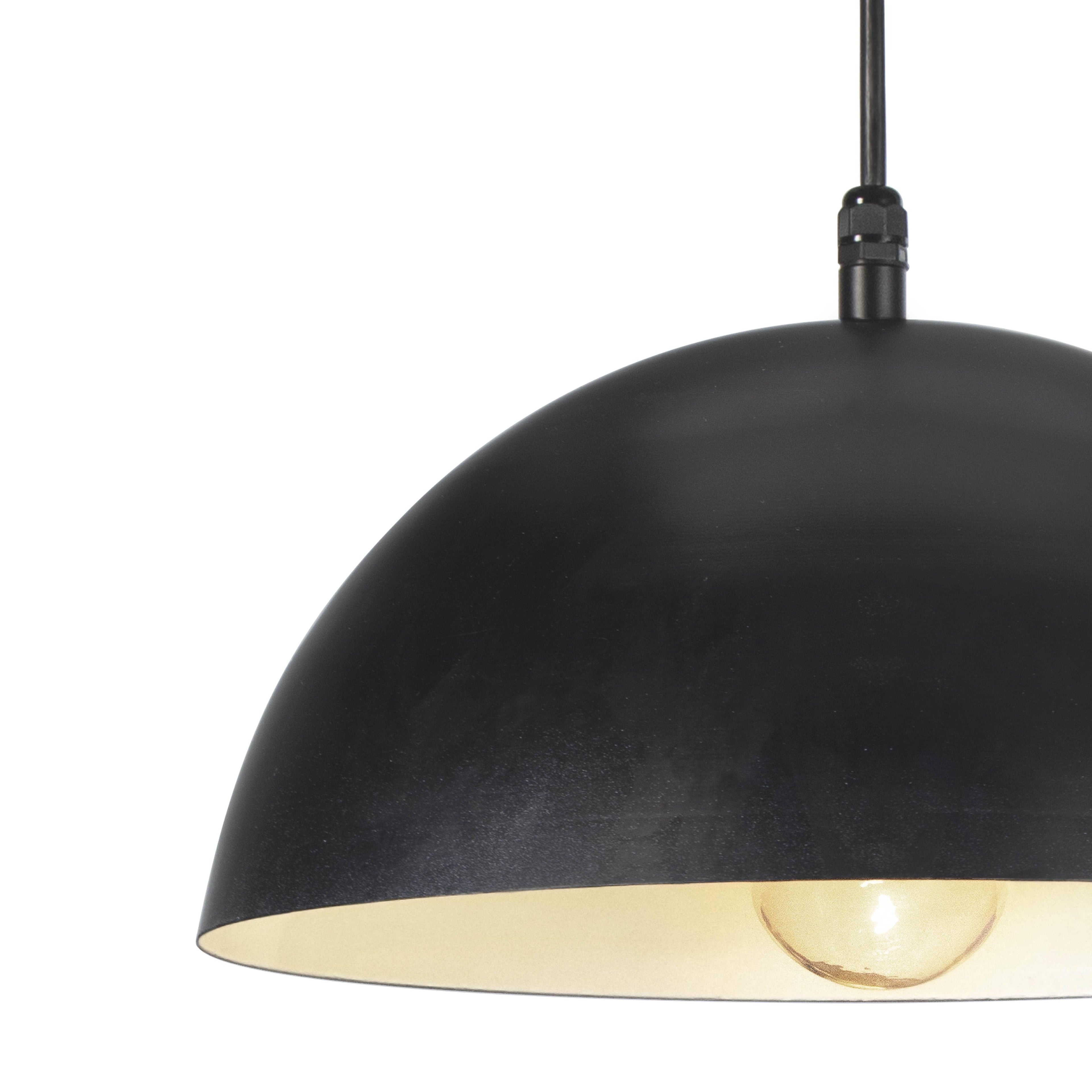 Peridot Outdoor Pendant Small | Black