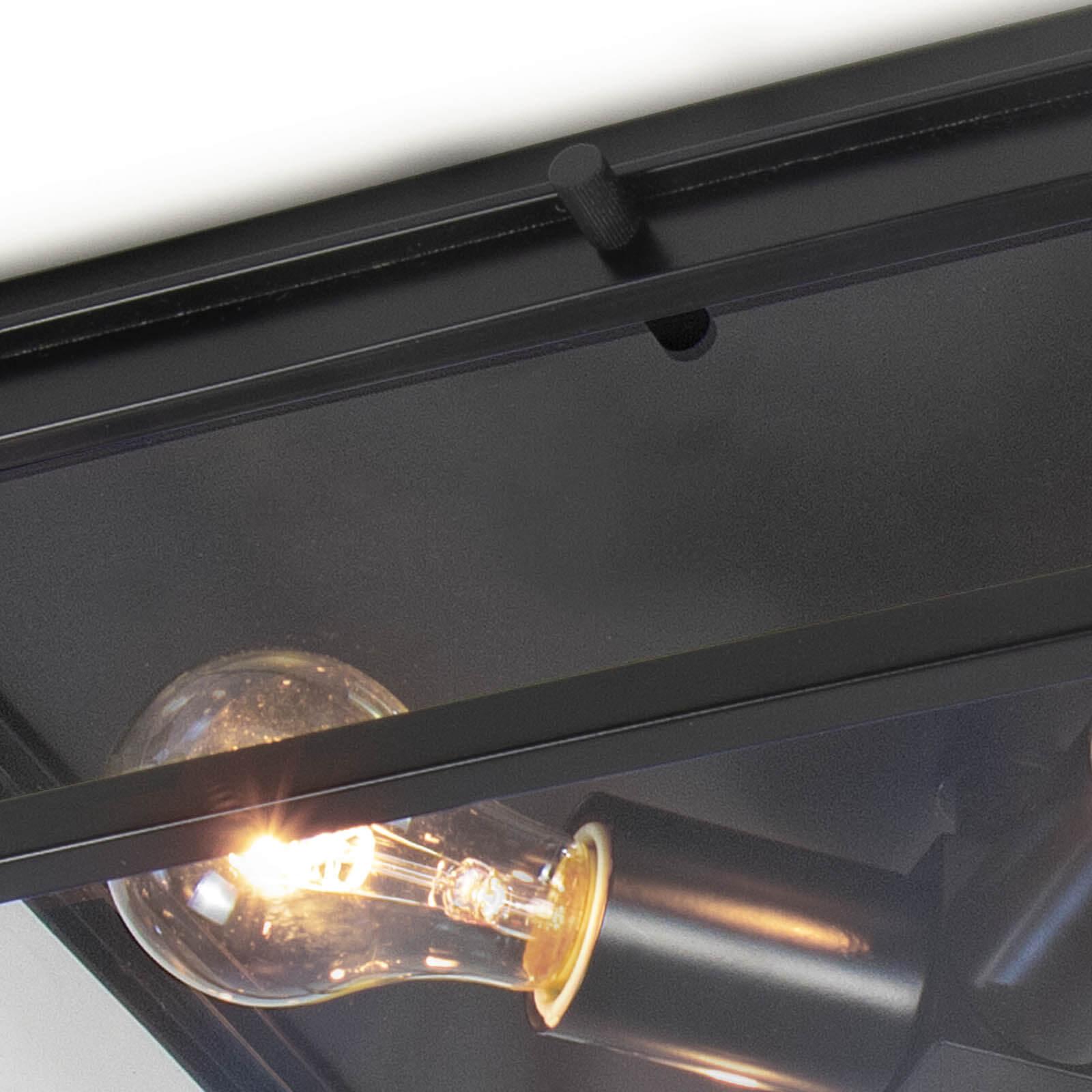 Sydney Outdoor Flush Mount | Black