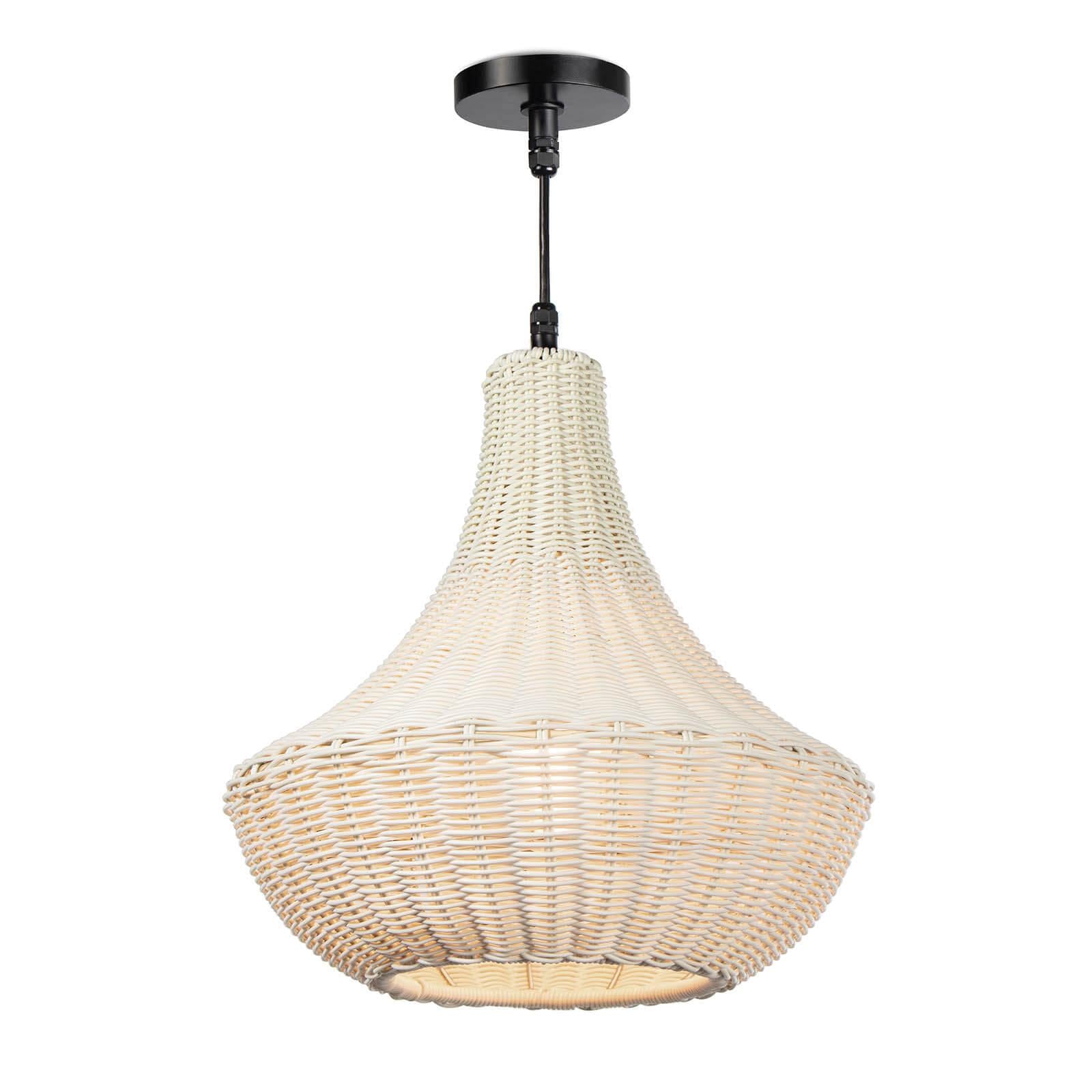 Vista Outdoor Chandelier | White