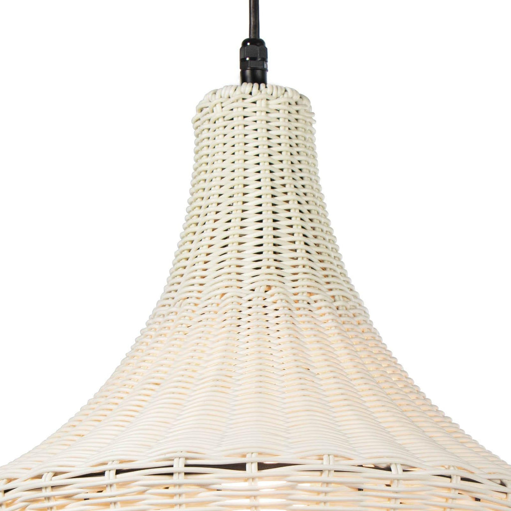 Vista Outdoor Chandelier | White