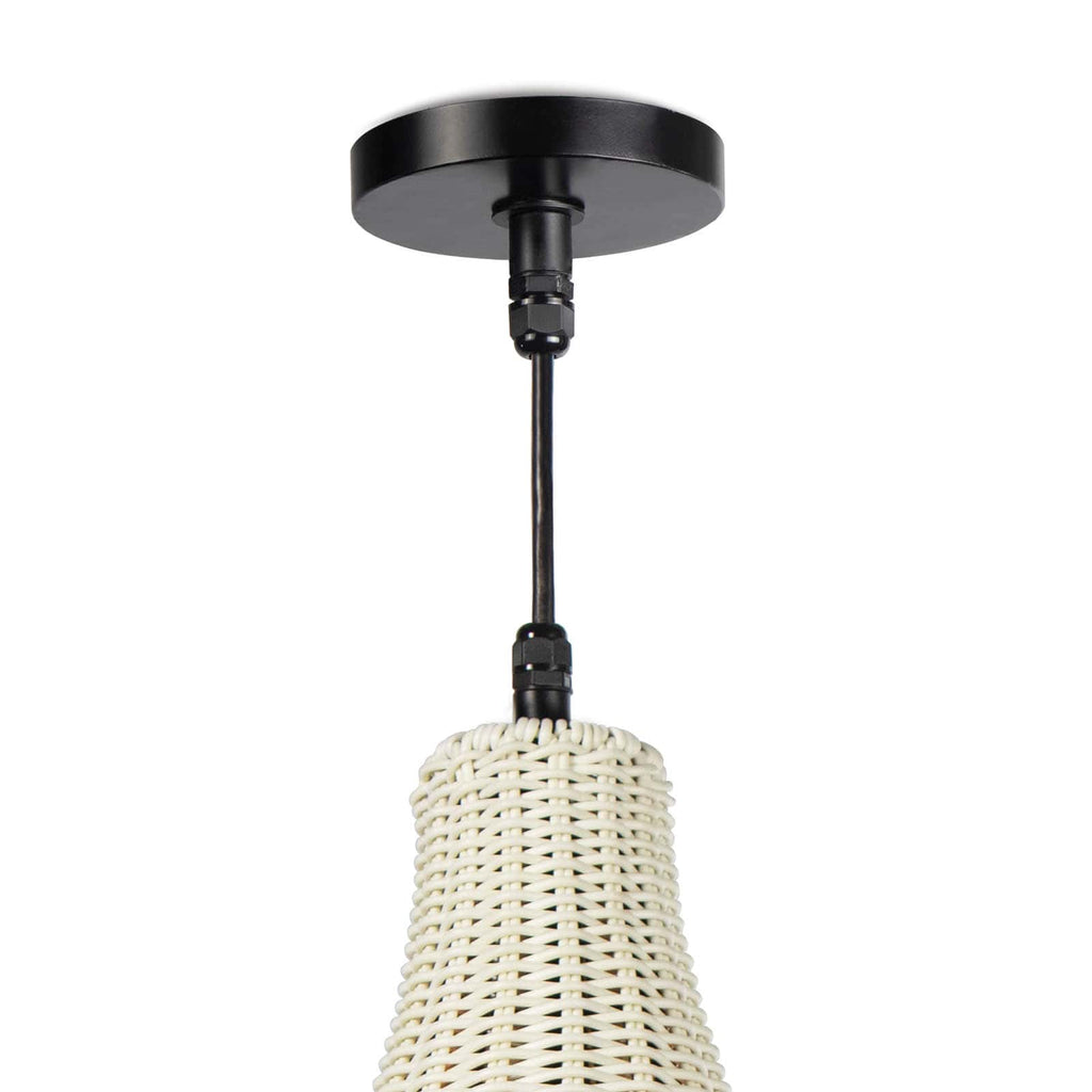 Vista Outdoor Chandelier | White