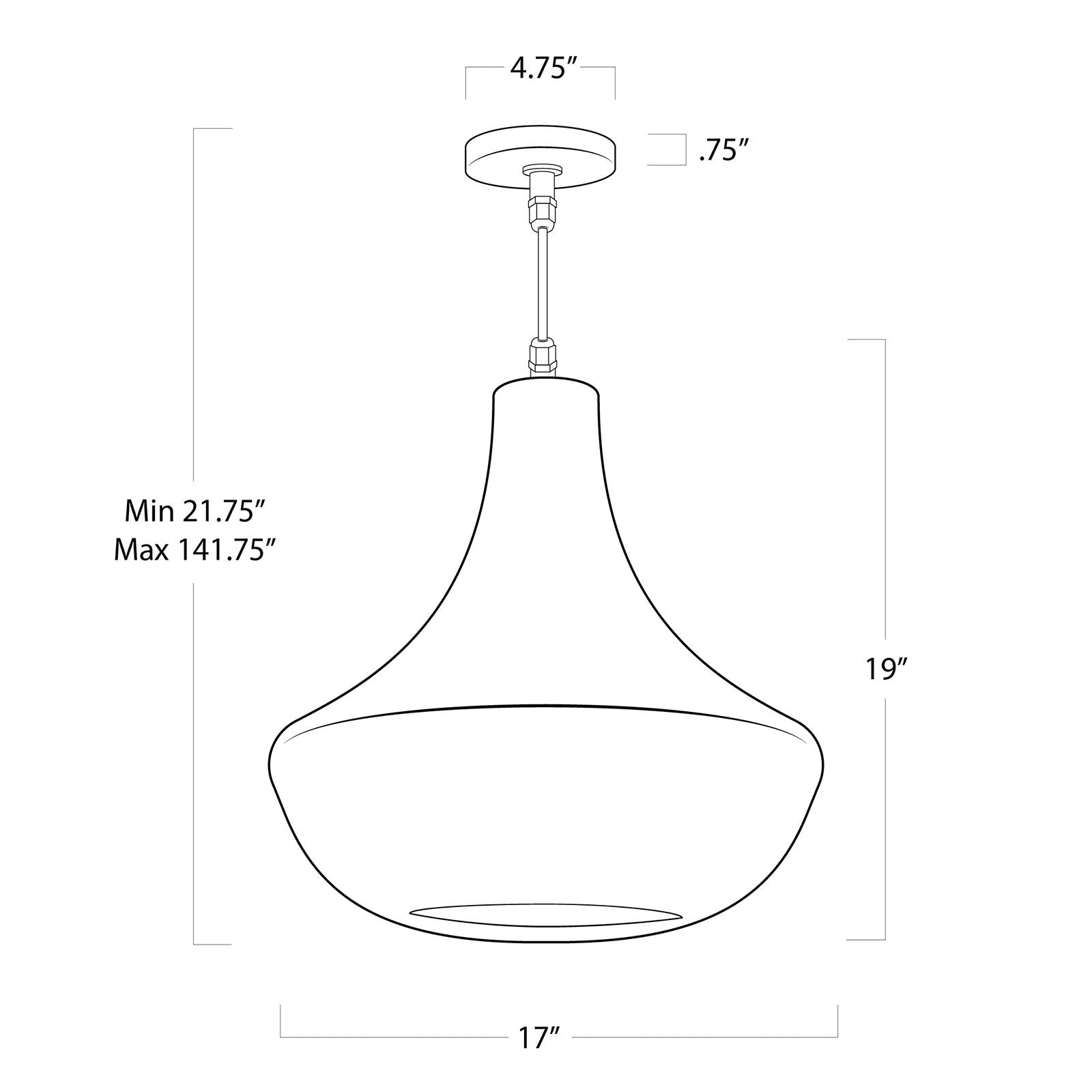 Vista Outdoor Chandelier | White