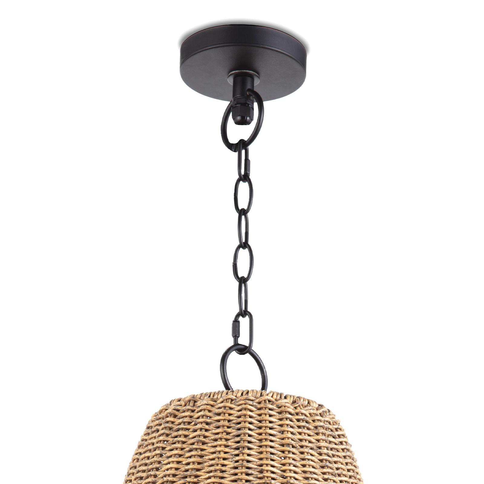 Summer Outdoor Pendant Small | Weathered Natural
