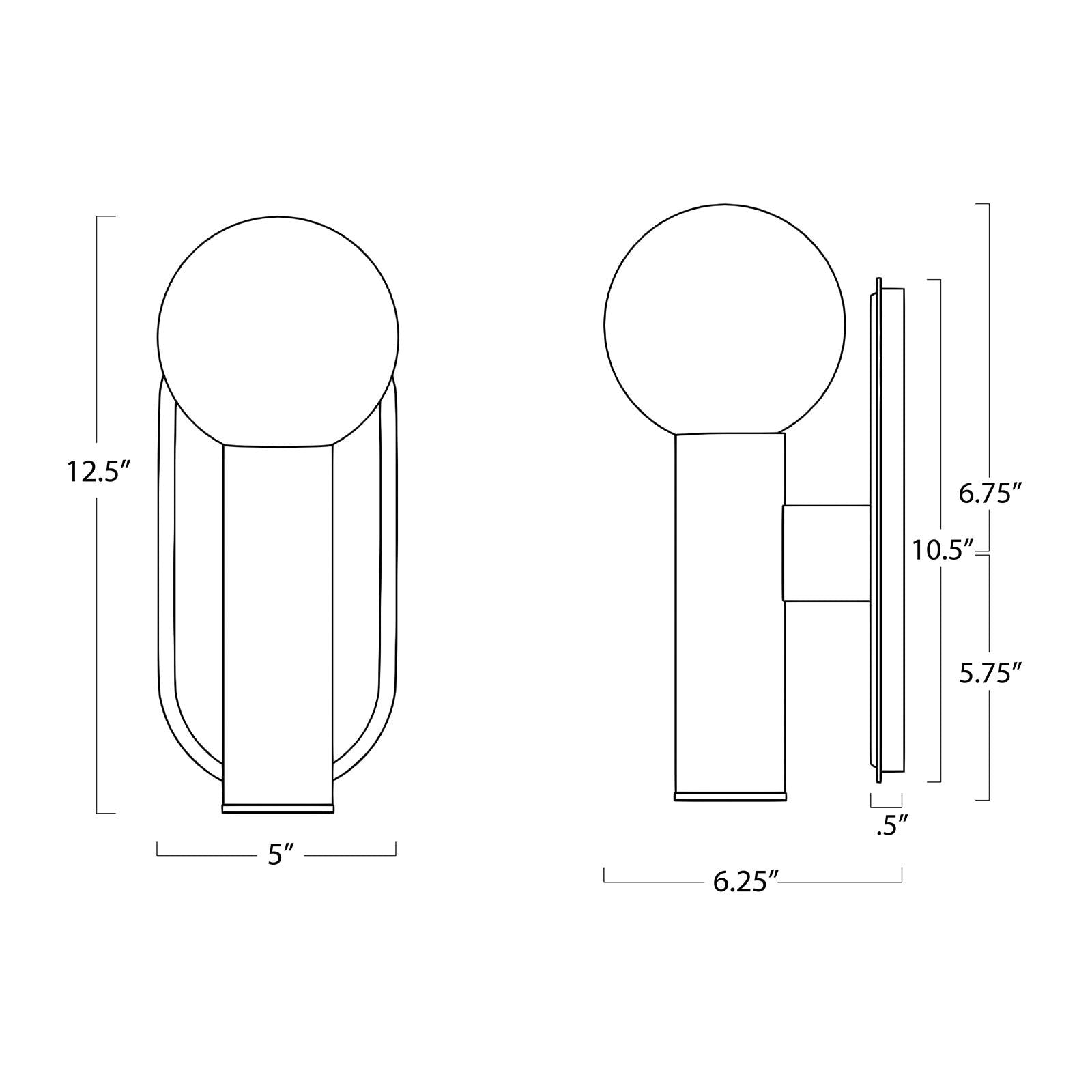 Dion Outdoor Sconce