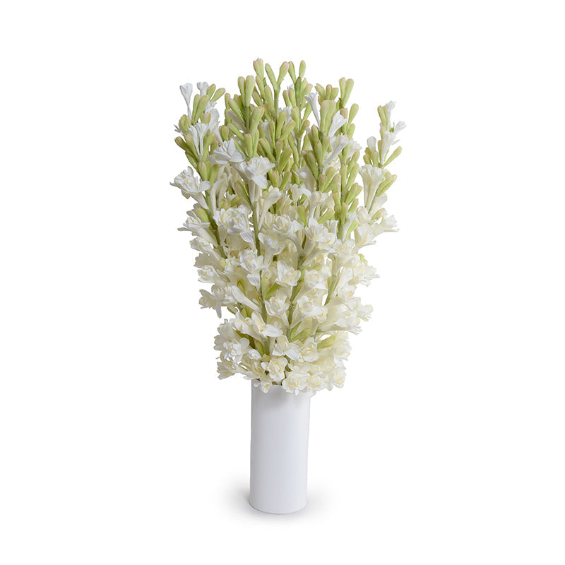 Tuberose Bouquet in Porcelain 27"H