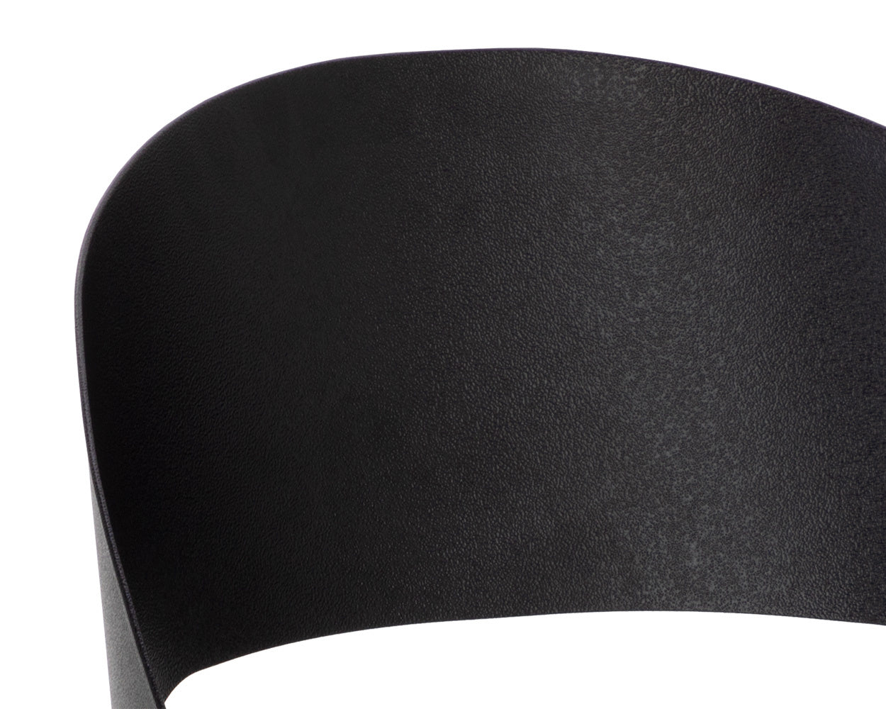 Dezirae Dining Chair - Black - Cognac Leather