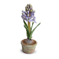 Hyacinth Mini-Pot 9"H Blue