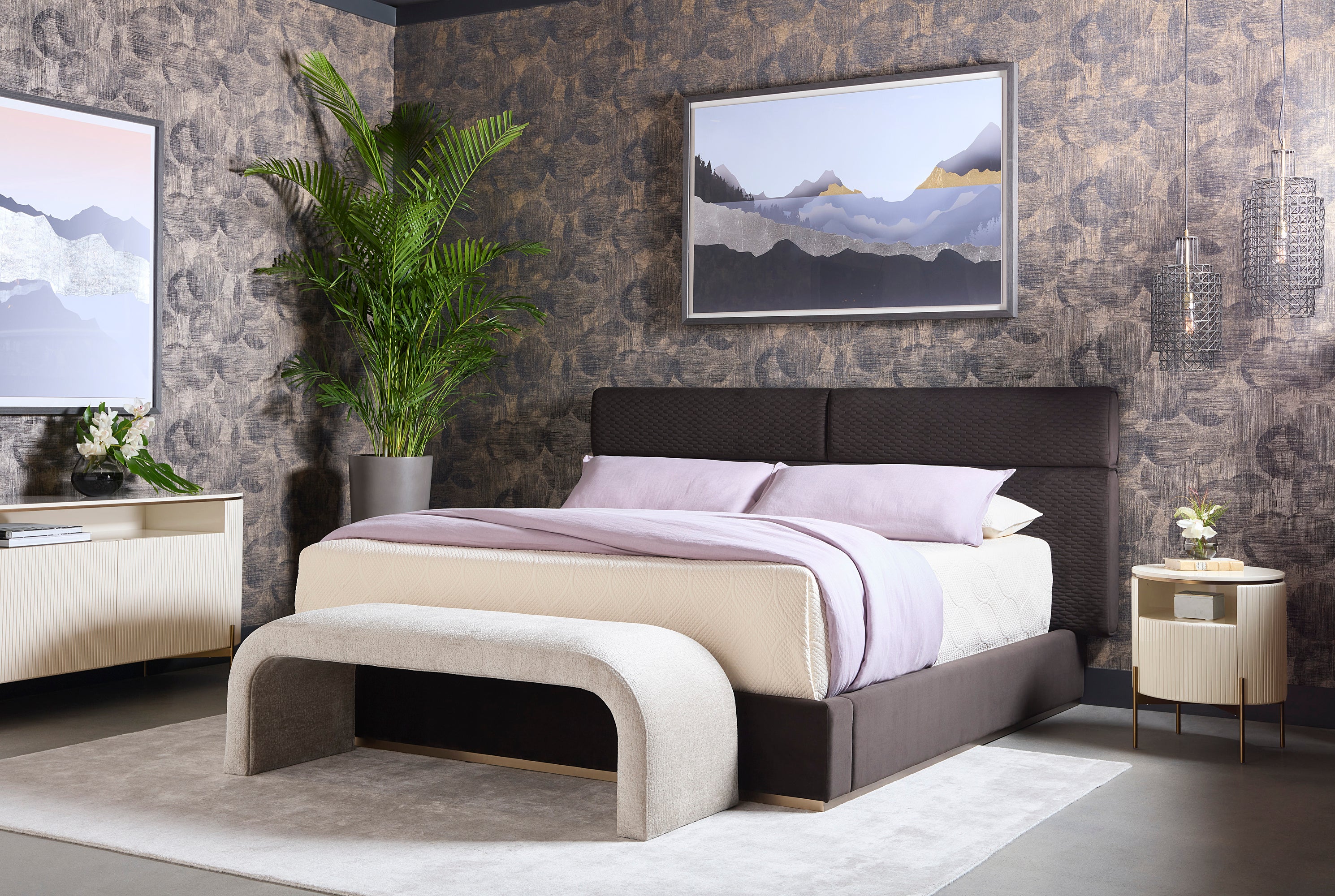 Paloma Sideboard - High Gloss Cream