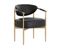 Heloise Dining Armchair - Bravo Black