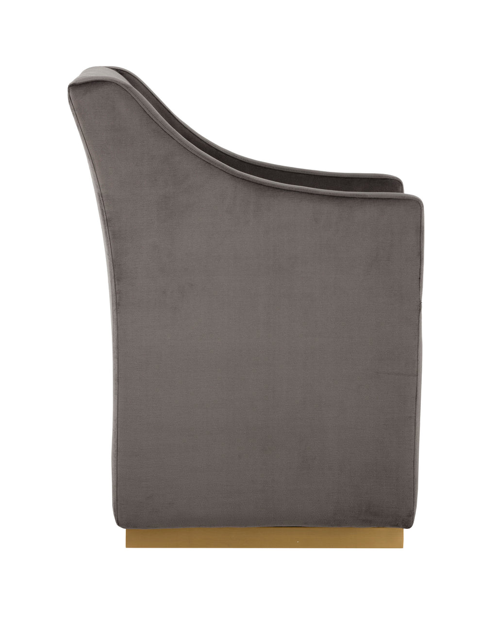 Zane Wheeled Dining Armchair - Piccolo Pebble