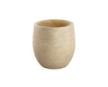 Aster Planter - Small - Travertine Look