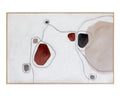 Connectivity - 72" X 48" - Natural Floater Frame