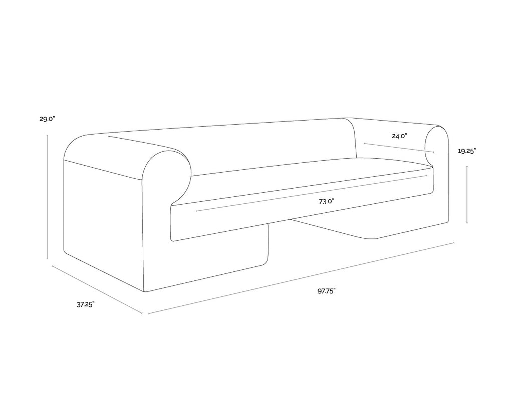 Ionic Sofa - Meg Ash