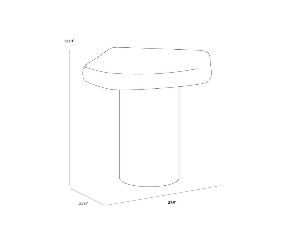 Detti End Table