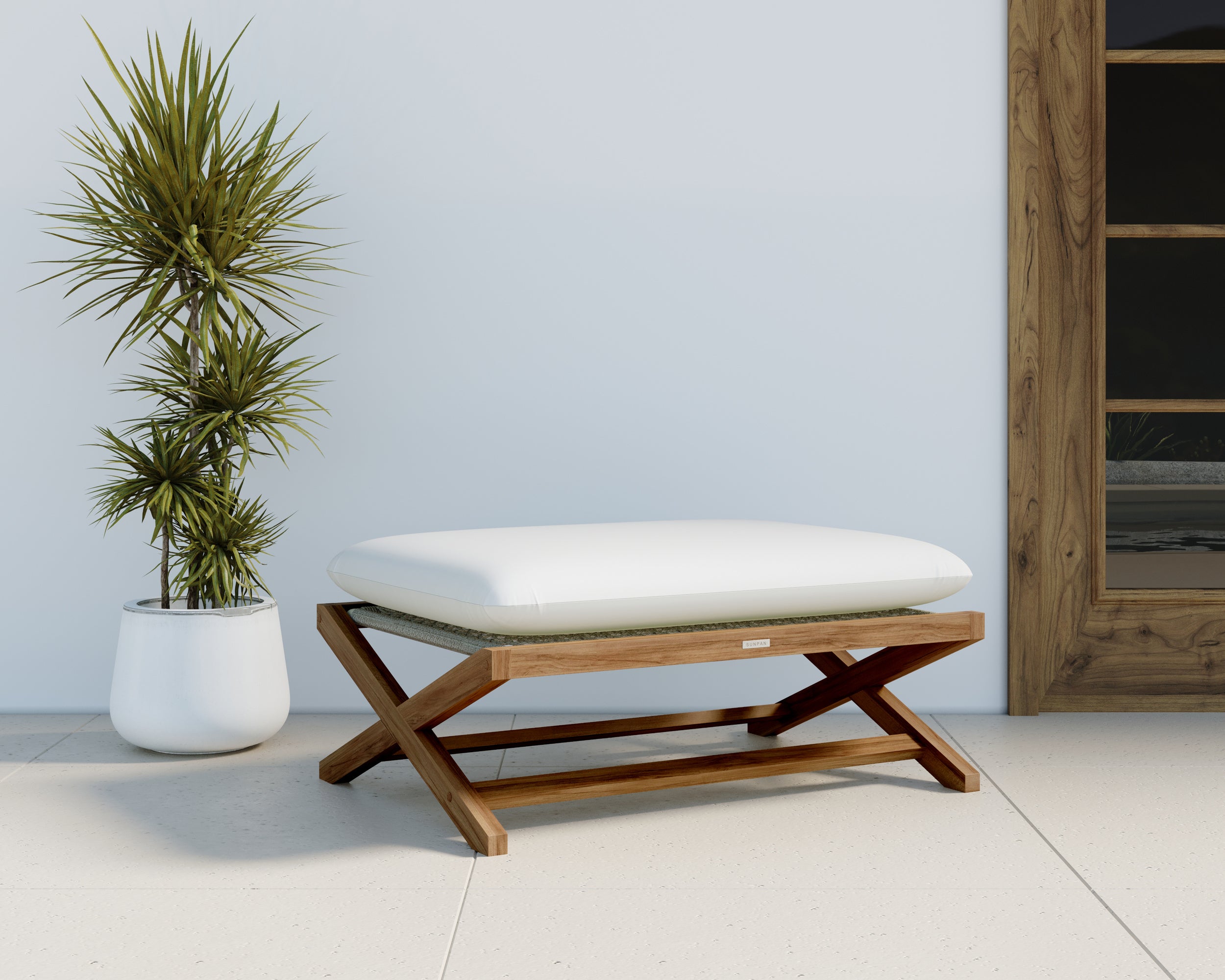 Bari Stool - Natural - Stinson White