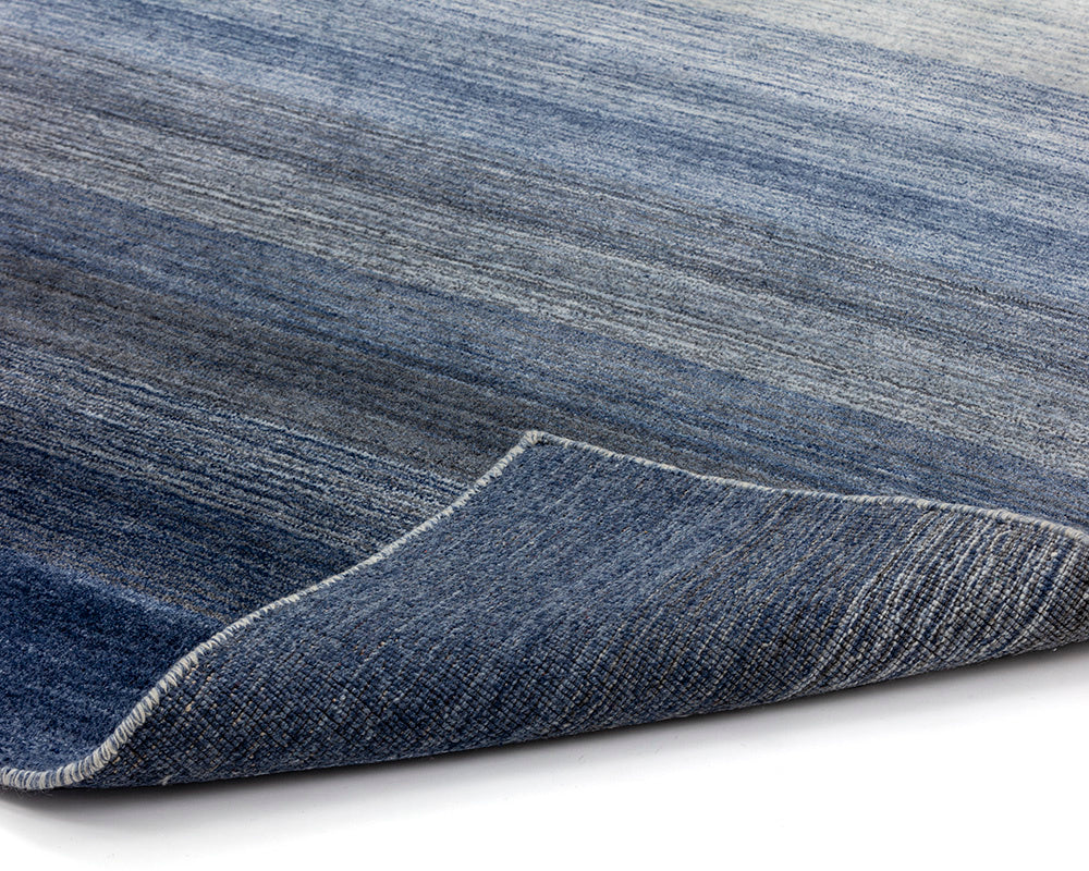 Lagos Hand-Loomed Rug - Blue - 8' X 10'