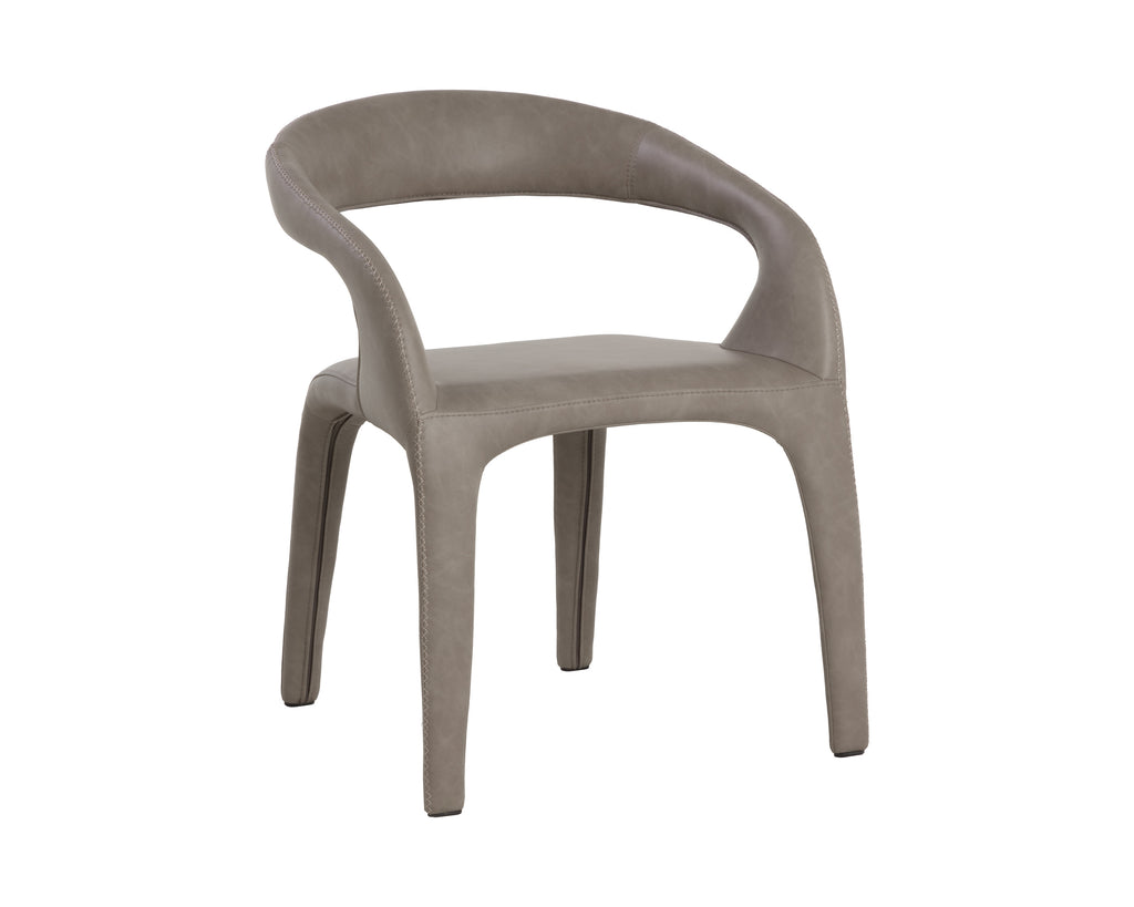 Atika Dining Armchair - Ivanhoe Mineral