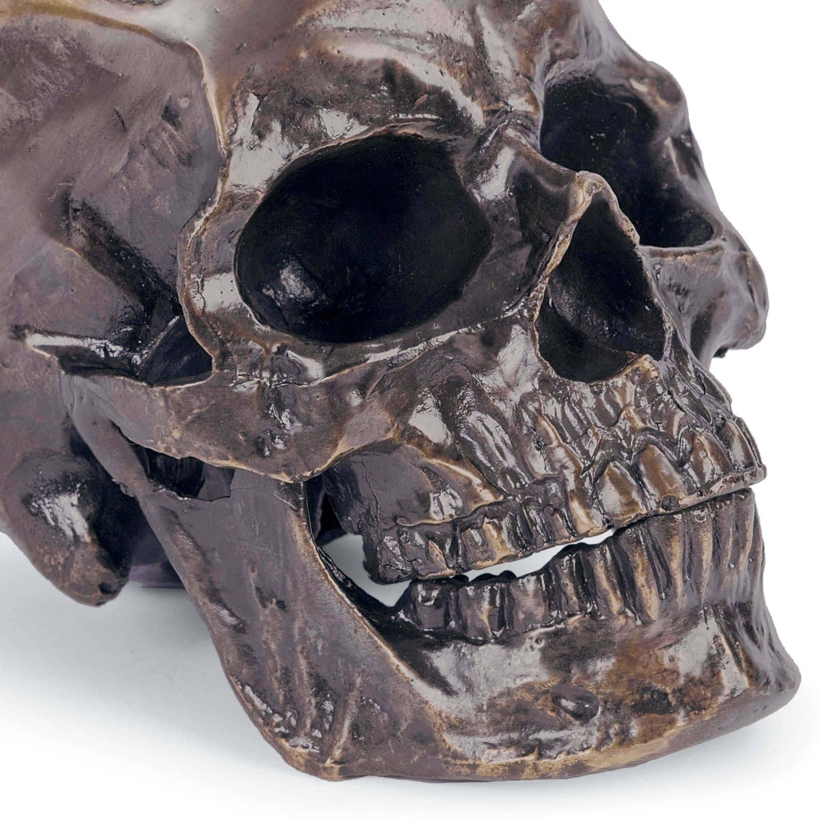 Metal Skull | Antique Bronze