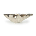 Clam Bowl Small | Ambered Silver Leaf