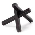 Intersecting Sculpture | Blackened Zinc