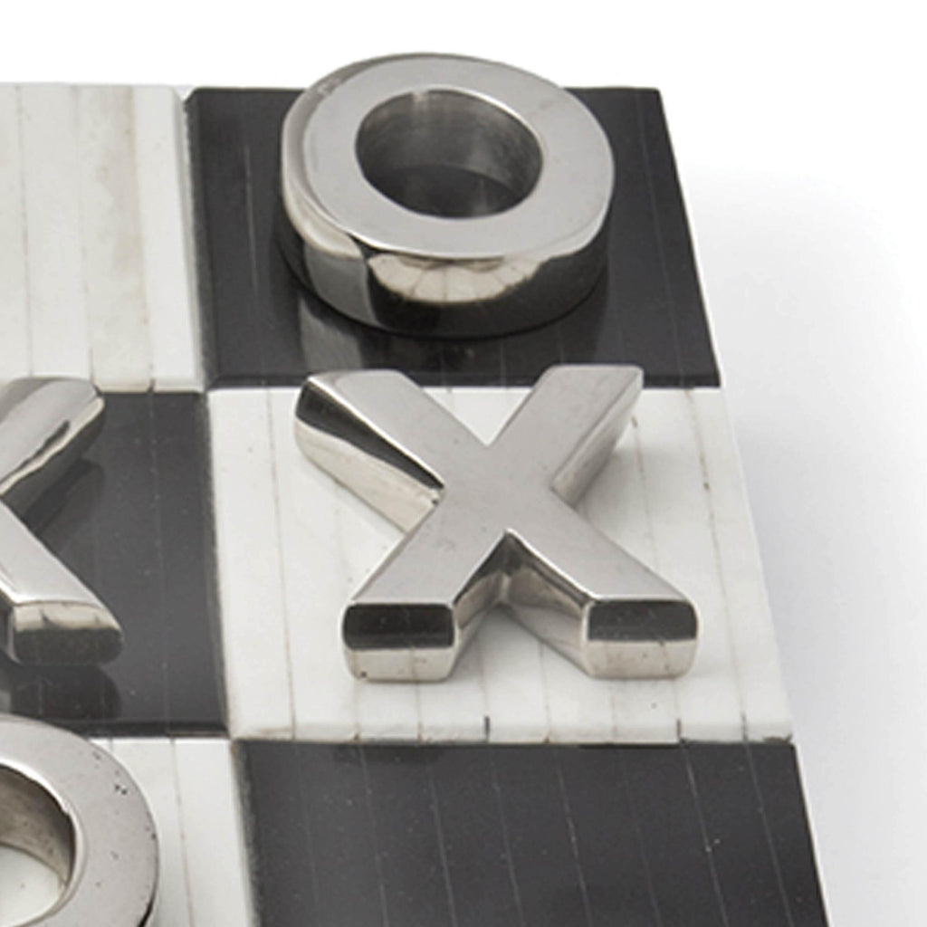 Tic Tac Toe Flat Board | Nickel Pieces