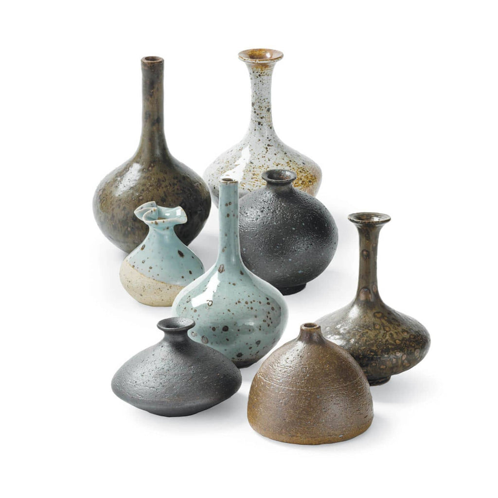 Porcelain Bud Vases | Set of 8
