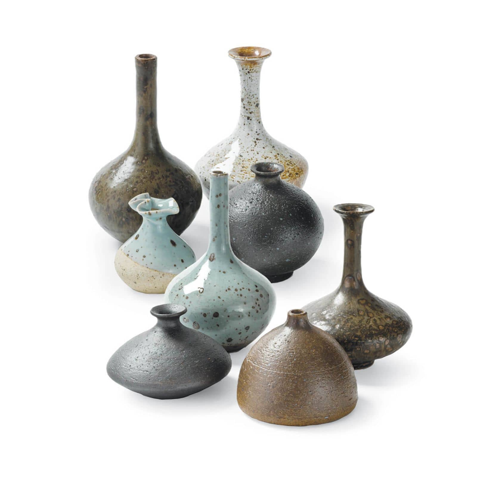 Porcelain Bud Vases | Set of 8
