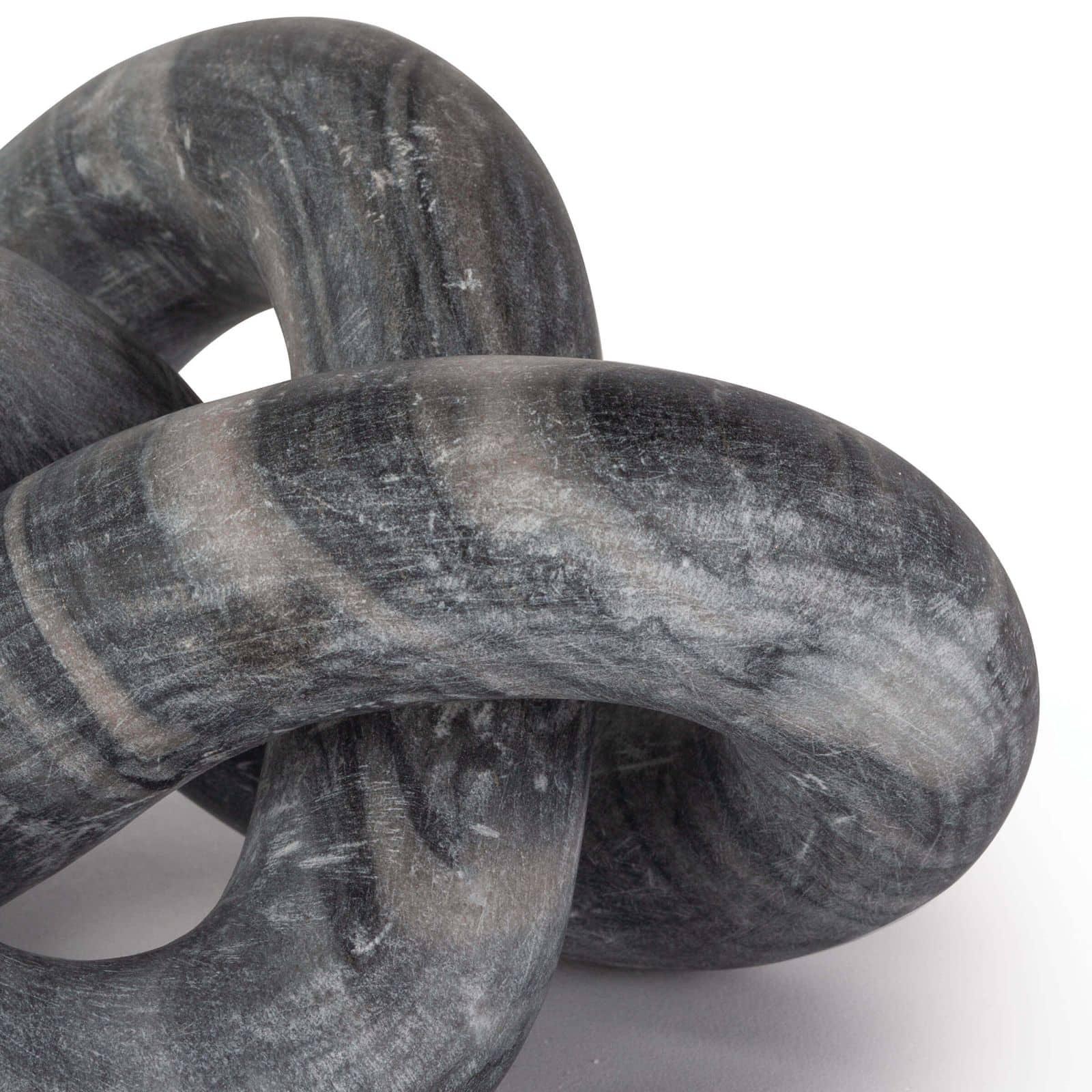 Cassius Marble Sculpture | Black