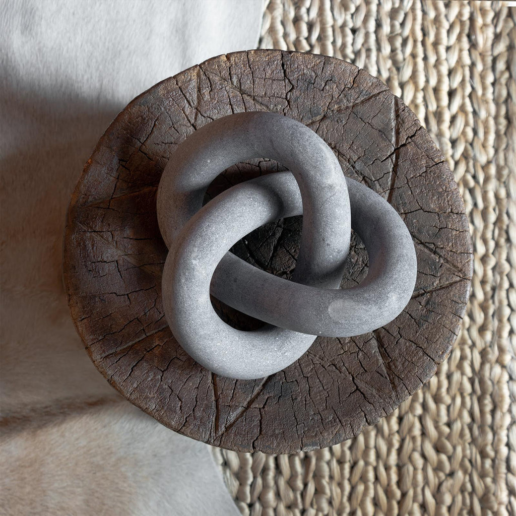 Cassius Marble Sculpture | Black