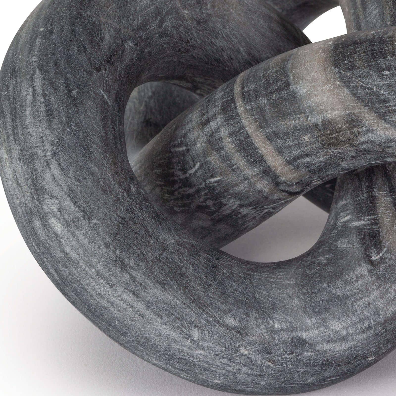 Cassius Marble Sculpture | Black