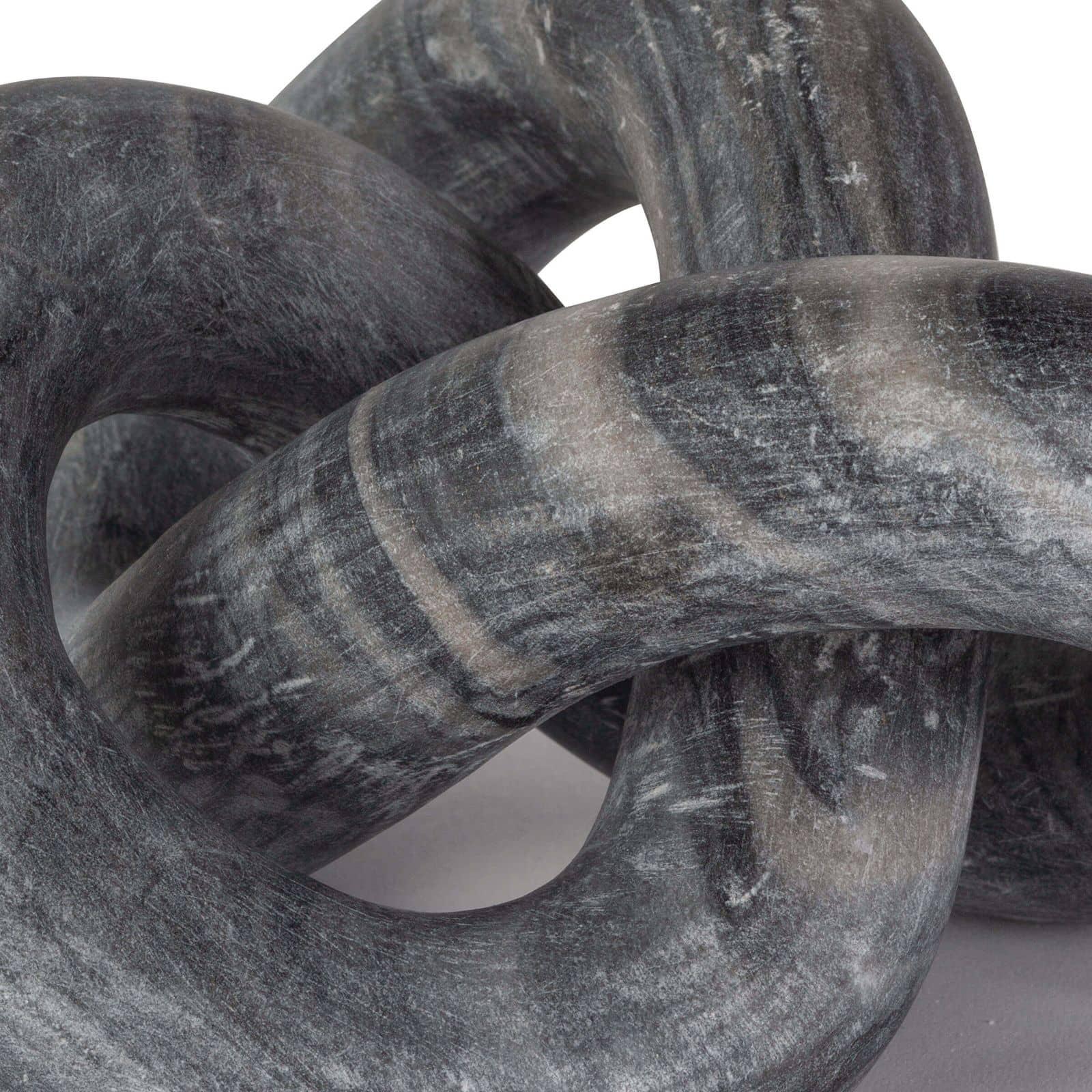 Cassius Marble Sculpture | Black