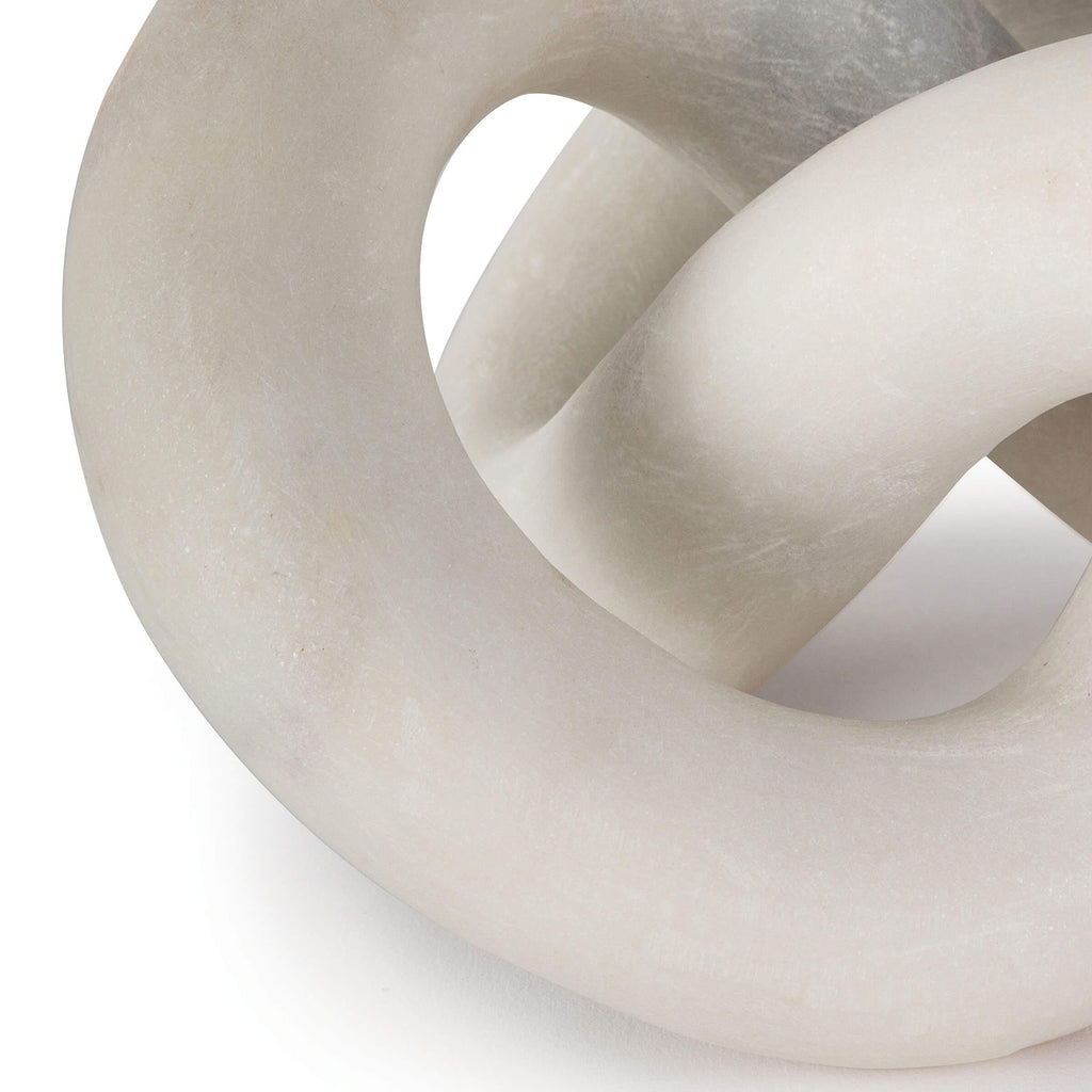 Cassius Marble Sculpture | White