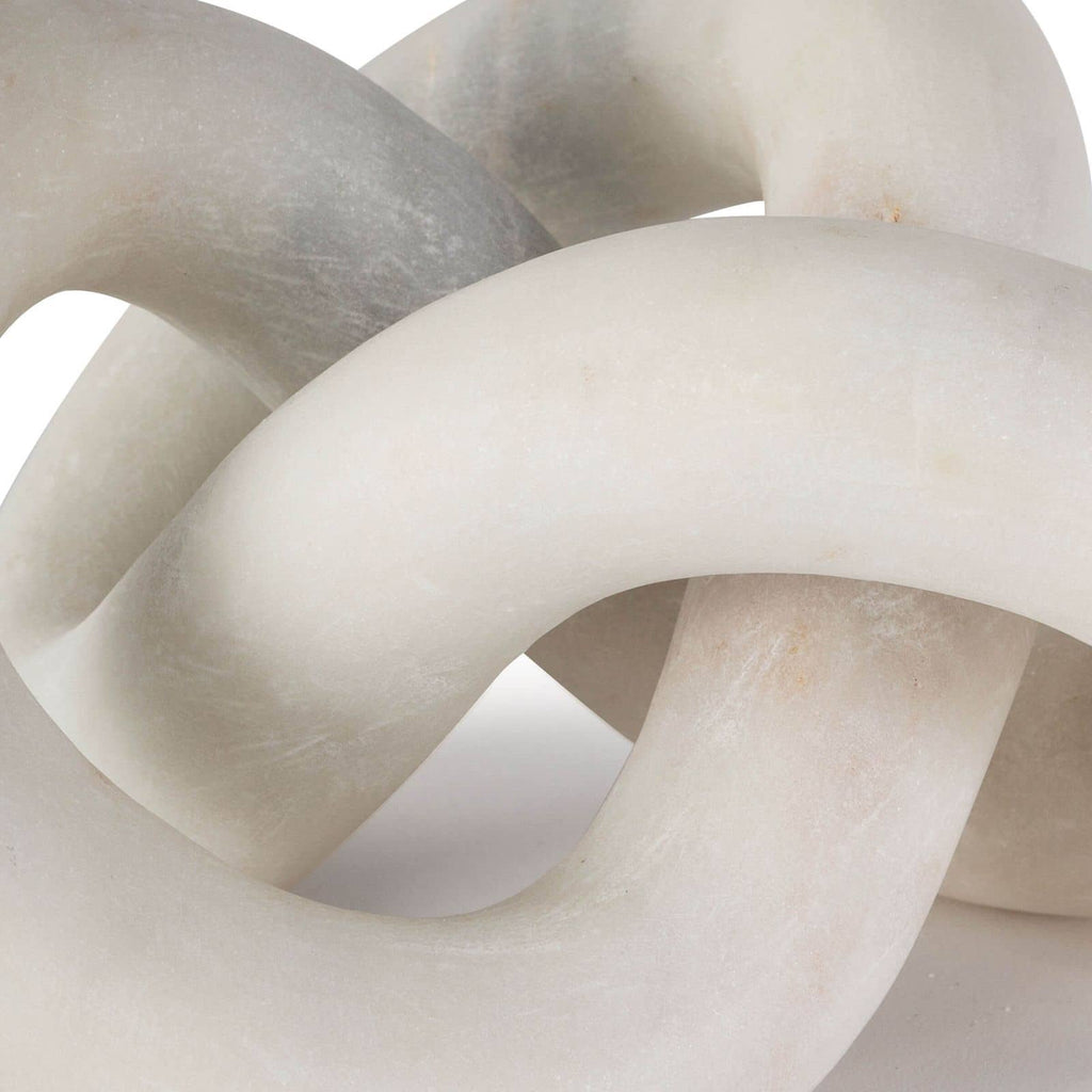 Cassius Marble Sculpture | White