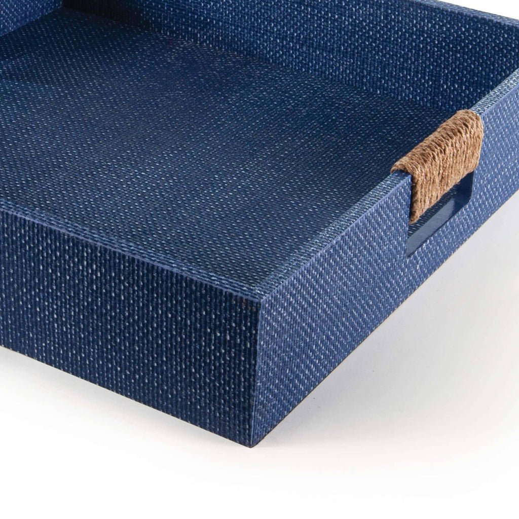 Logia Square Tray Large | Indigo