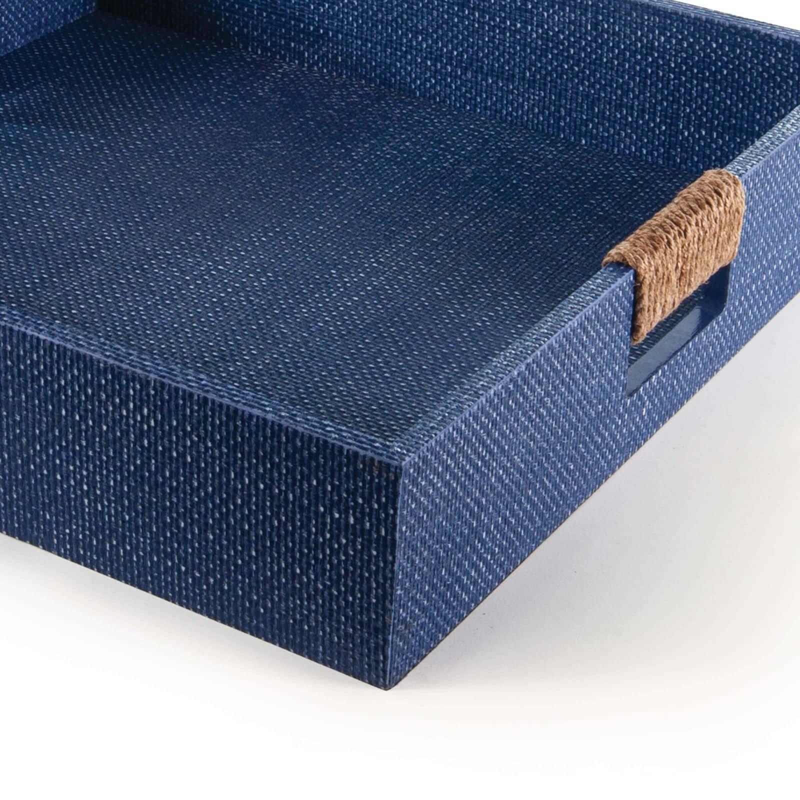 Logia Square Tray Large | Indigo