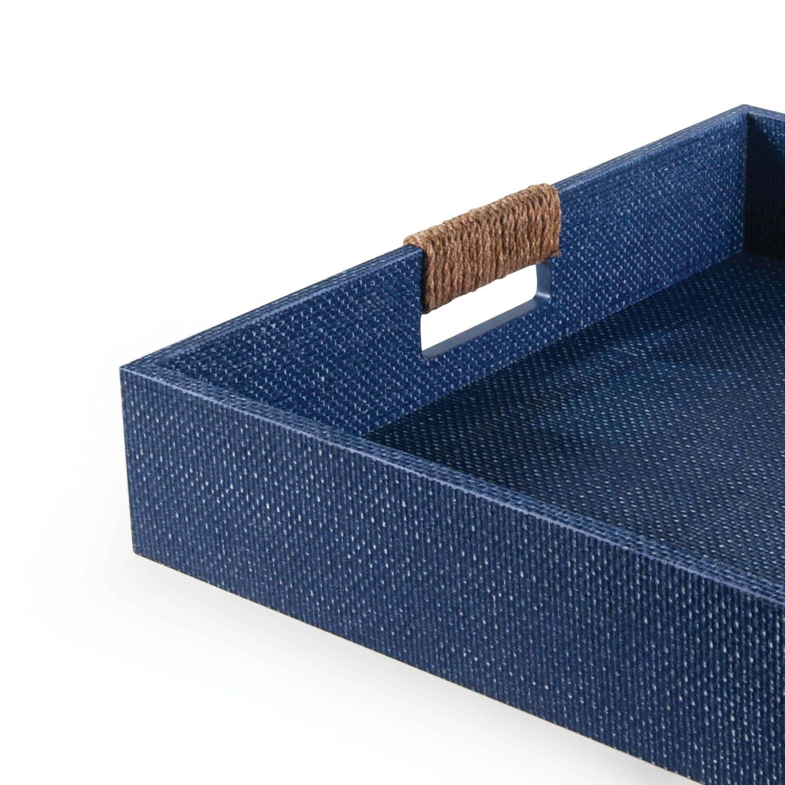 Logia Square Tray Large | Indigo