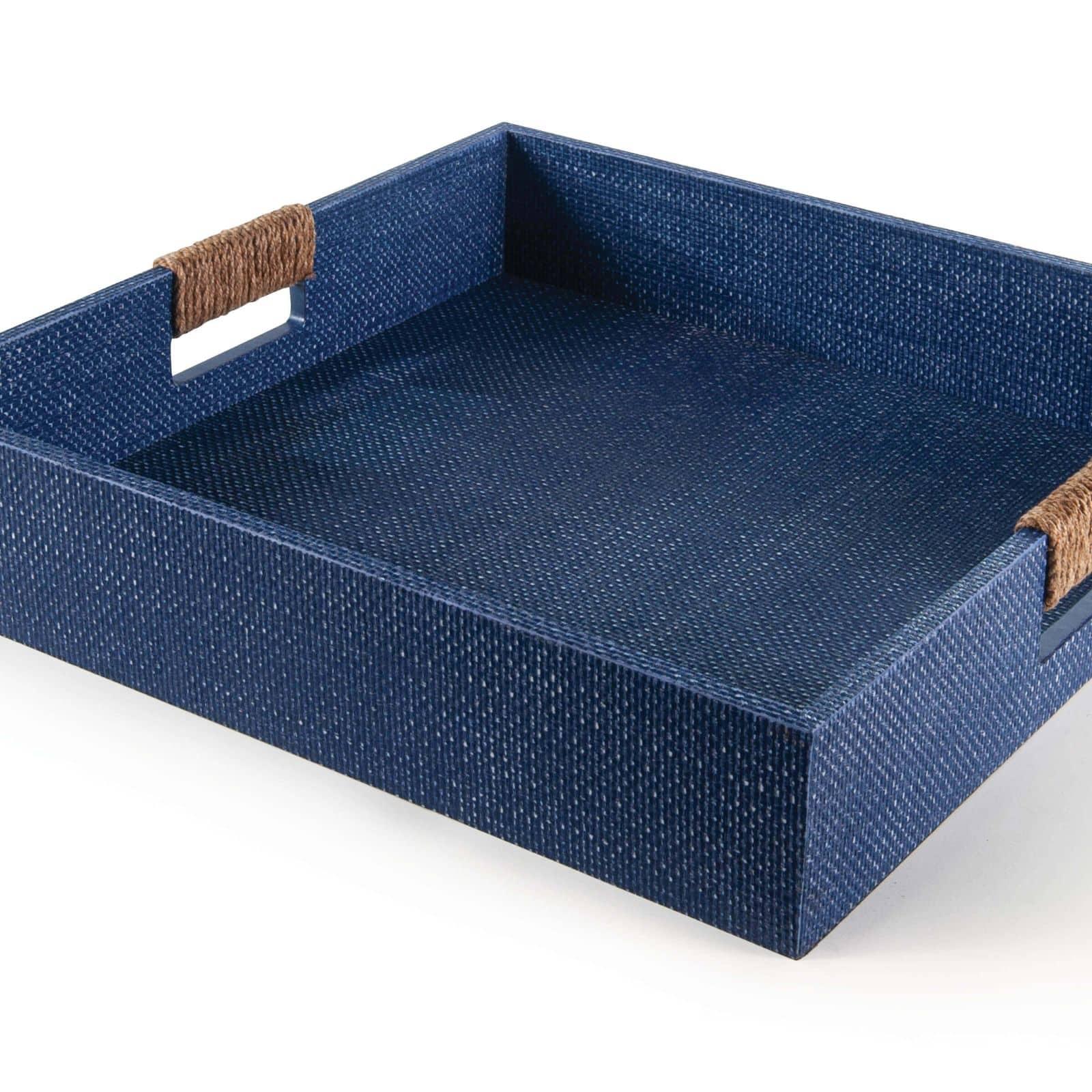 Logia Square Tray Large | Indigo