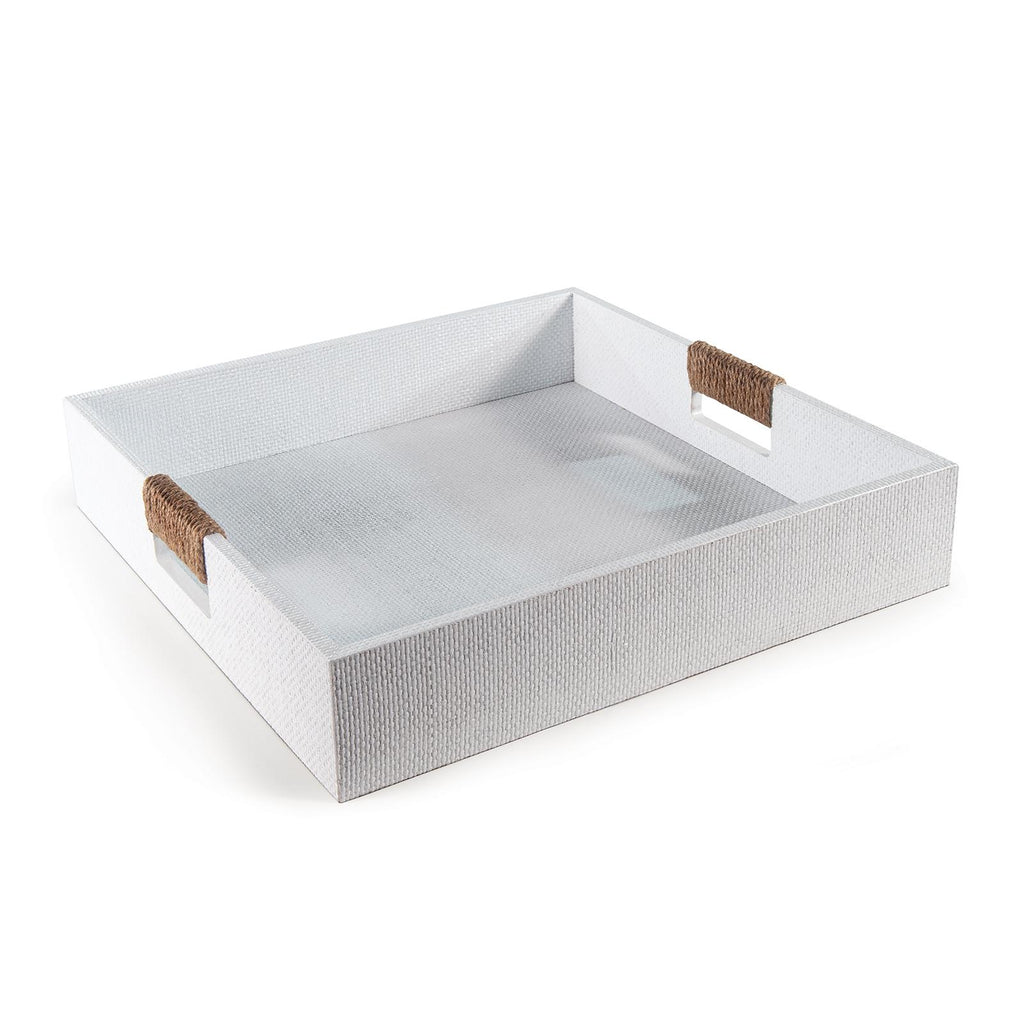 Logia Square Tray Large | White