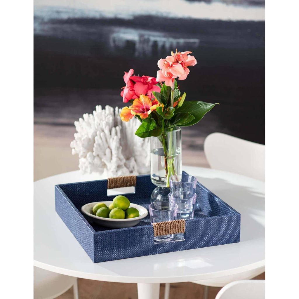Logia Square Tray Large | Indigo