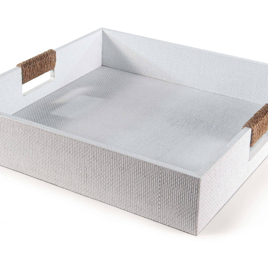 Logia Square Tray Large | White