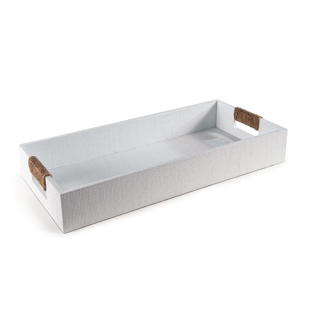 Logia Rectangle Tray Small | White