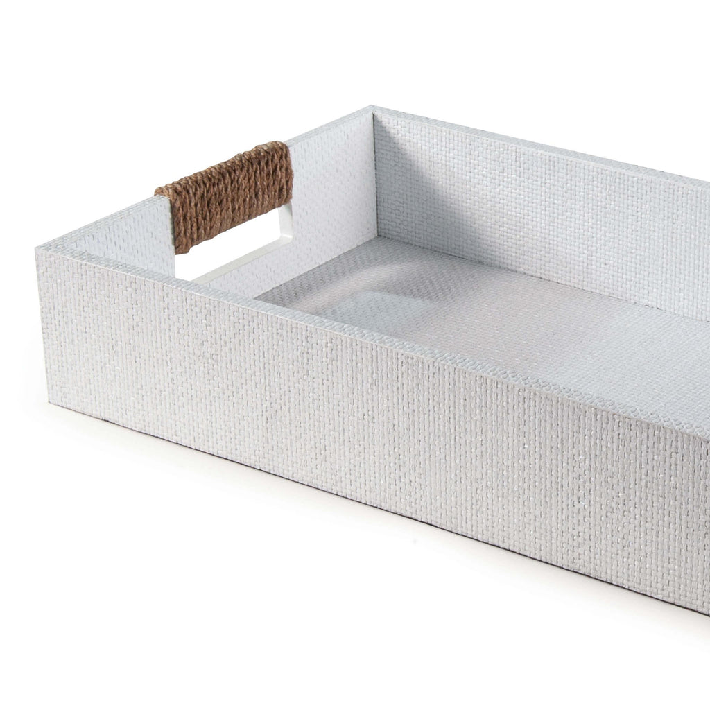 Logia Rectangle Tray Small | White