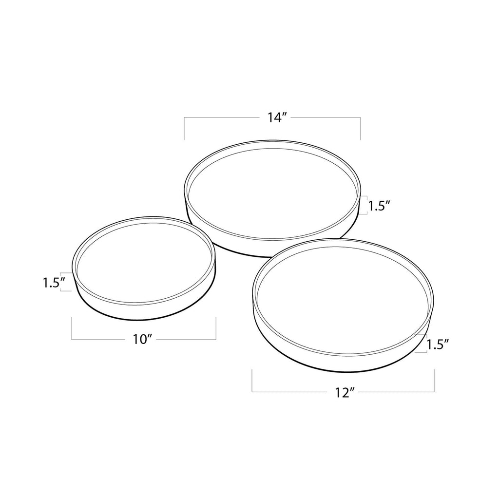 Mixer Trays | Set of 3